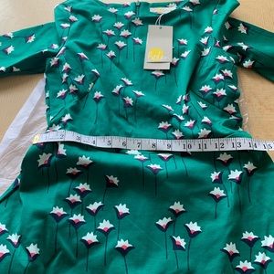 leonie ponte midi dress